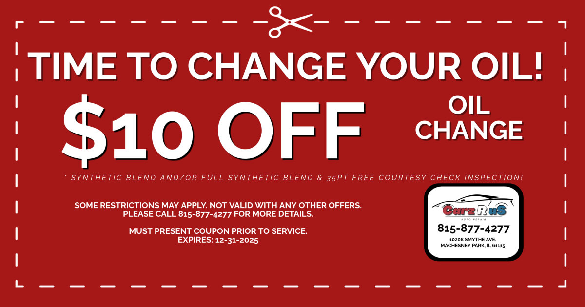 Time to change your oil