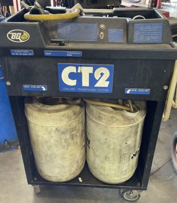 Coolant Flush Machine BG